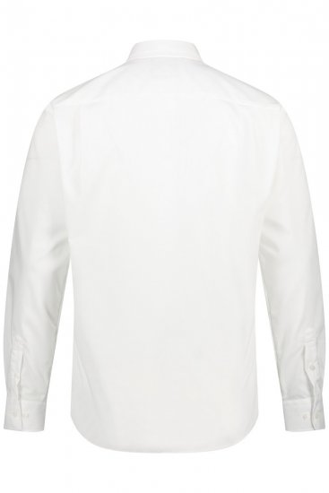 JP1880 804890 Langærmet strygefri Business-skjorte Hvid - Skjorter - Skjorter til store mænd 2XL- 8XL