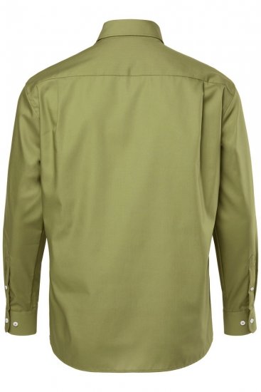 JP1880 Shirt Business Long Sleeve Green - Skjorter - Skjorter til store mænd 2XL- 8XL