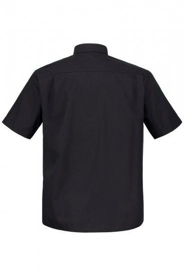 JP1880 804891 Kortærmet skjorte Sort - Skjorter - Skjorter til store mænd 2XL- 8XL