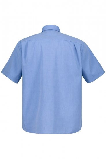 JP1880 804891 Kortærmet skjorte Lyseblå - Skjorter - Skjorter til store mænd 2XL- 8XL