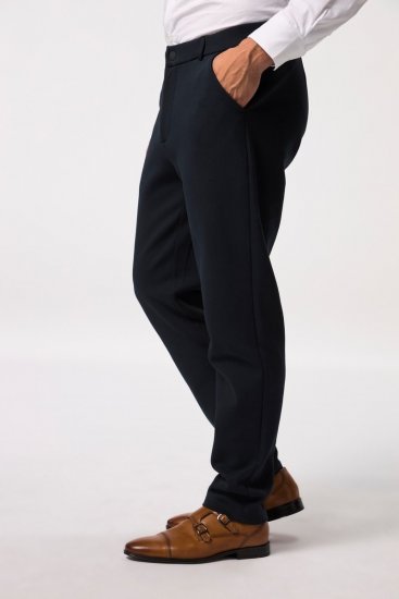 JP1880 New York Flexnamic Jersey-chinos Mørkeblå - Habitter og blazere - Habitter og jakkesæt i store størrelser