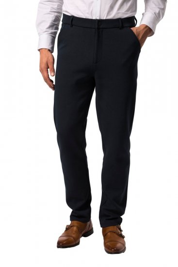 JP1880 New York Flexnamic Jersey-chinos Mørkeblå - Habitter og blazere - Habitter og jakkesæt i store størrelser