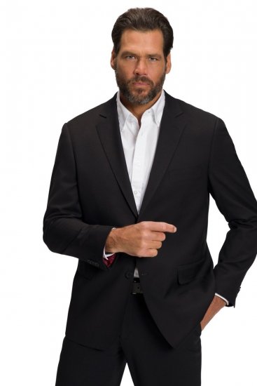 JP1880 Kapros Flexnamic Blazer Sort - Habitter og blazere - Habitter og jakkesæt i store størrelser