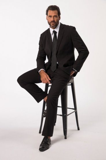 JP1880 Kelto Flexnamic Business Suit Black - Habitter og blazere - Habitter og jakkesæt i store størrelser