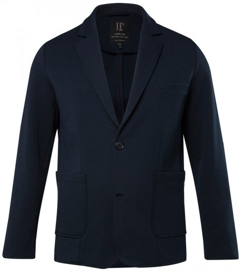 JP1880 New York Flexnamic Jerseyblazer Mørkeblå - Habitter og blazere - Habitter og jakkesæt i store størrelser