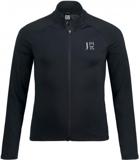 JP1880 Jay-Pi Long Sleeve Cycling Jacket Black - Sportstøj & Outdoor - Sportstøj i store størrelser til mænd