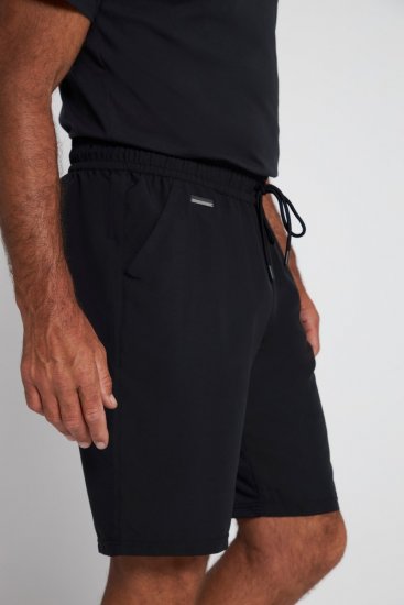 JP1880 QuickDry Tennis Shorts Black - Sportstøj & outdoor - Sportstøj i store størrelser til mænd