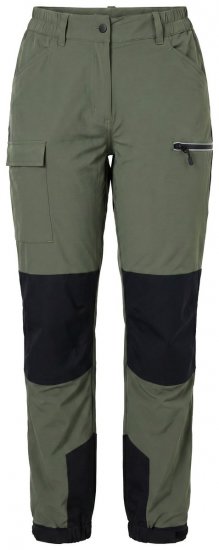 Ulla Popken 807803 HYPRAR vandrebukser med refleks Olivengrøn - Outdoor - 