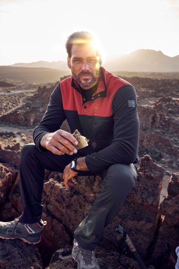 JP1880 Jay-Pi Flexnamic QuickDry Trekking Pants Black - Sportstøj & outdoor - Sportstøj i store størrelser til mænd