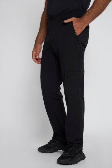 JP1880 Jay-Pi Flexnamic QuickDry Trekking Pants Black - Sportstøj & outdoor - Sportstøj i store størrelser til mænd