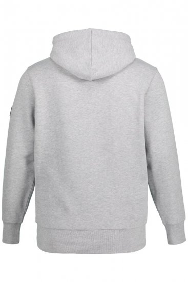 JAY-PI Hoodie with Soft Brushed Interior Grey - Trøjer og hættetrøjer - Trøjer og Hættetrøjer i store størrelser - 2XL-14XL