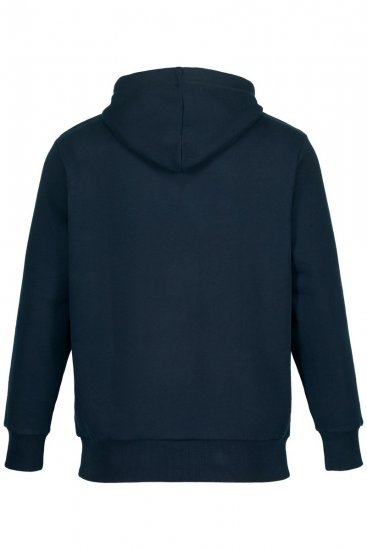 JAY-PI Hoodie with Soft Brushed Interior Navy - Trøjer og hættetrøjer - Trøjer og Hættetrøjer i store størrelser - 2XL-14XL
