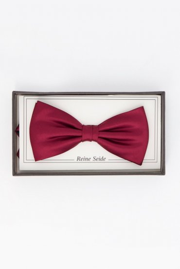 JP1880 809044 Silkebutterfly Bordeauxrød - Slips og butterfly - 