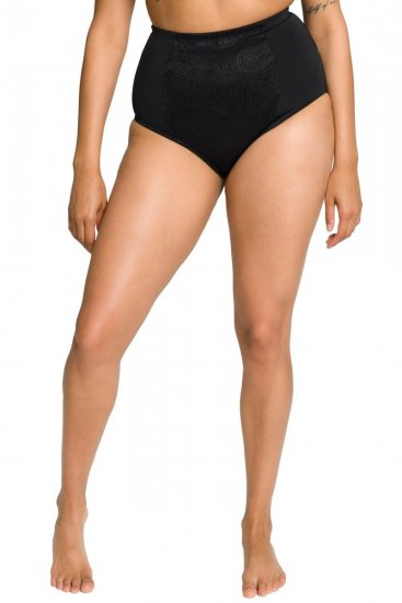 Ulla Popken 809604 Formende trusser Sort - Shapewear - 