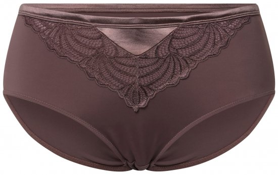 Ulla Popken 811602 Trusser med blonde Brun - Trusser - 