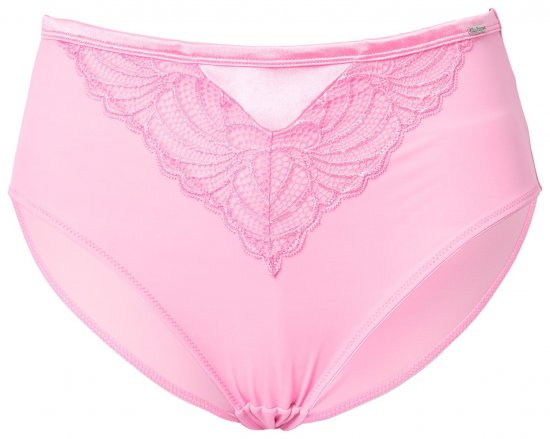 Ulla Popken 811602 Trusser med blonde Rosa - Trusser - 