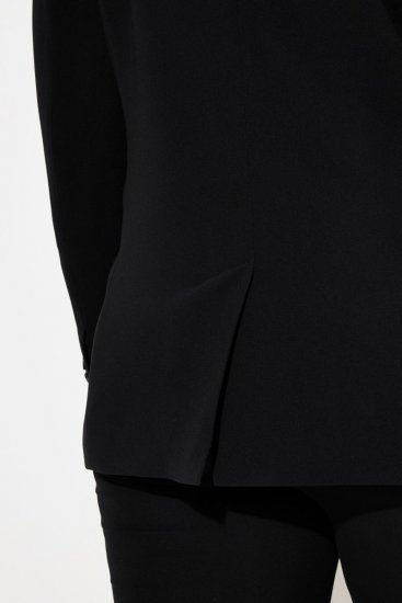 Ulla Popken 811944 Klassisk blazer Sort - Blazere - Blazere i plusstørrelser til kvinder