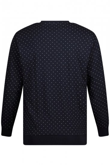 JP1880 Pyjamas Two-piece Long Sleeve and Long Trousers Navy - Undertøj og badetøj - Badetøj og Undertøj i store størrelser 