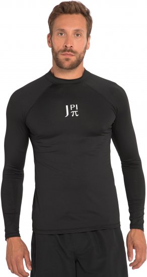 JP1880 Jay-Pi QuickDry Swim Shirt Black - Sportstøj & outdoor - Sportstøj i store størrelser til mænd