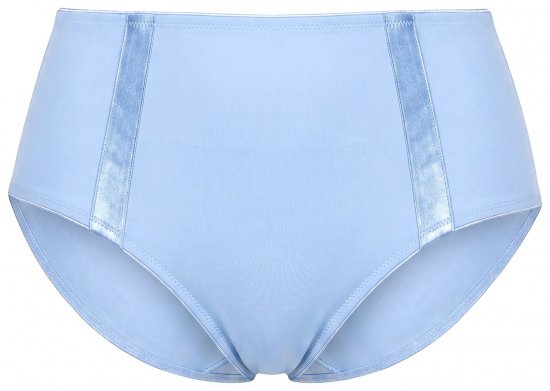 Ulla Popken 815268 Stribede trusser Lyseblå - Trusser - 
