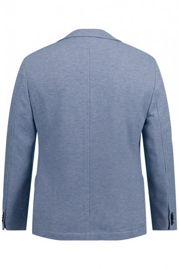 JP1880 815431 Blazer med let halvfor Havblå - Habitter og blazere - Habitter og jakkesæt i store størrelser