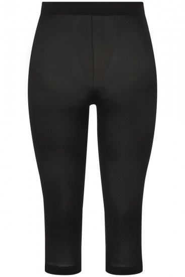 Ulla Popken 815580 3/4-strømpeleggings med gnavbeskyttelse 80 den Sort - Strømpebukser & strømper - 