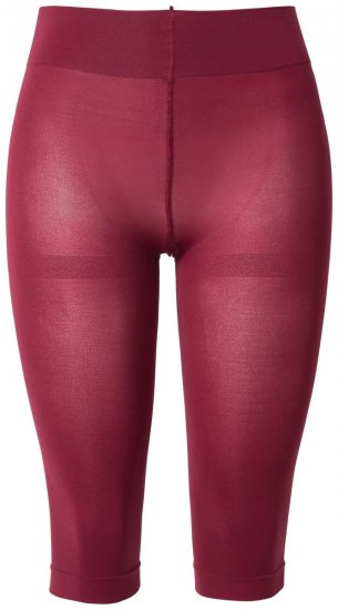 Ulla Popken 815580 3/4-strømpeleggings med gnavbeskyttelse 80 den Rød - Strømpebukser & strømper - 
