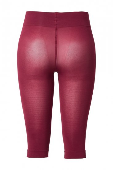 Ulla Popken 815580 3/4-strømpeleggings med gnavbeskyttelse 80 den Rød - Strømpebukser & strømper - 