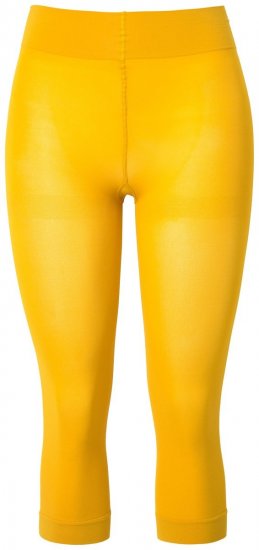 Ulla Popken 815580 3/4-strømpeleggings med gnavbeskyttelse 80 den Sennepsgul - Strømpebukser & strømper - 