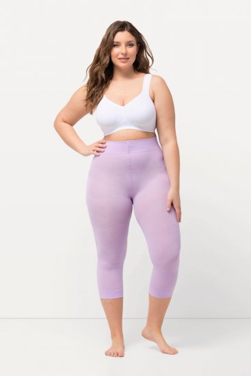 Ulla Popken 815580 3/4-strømpeleggings med gnavbeskyttelse 80 den Gammelrosa - Strømpebukser & strømper - 