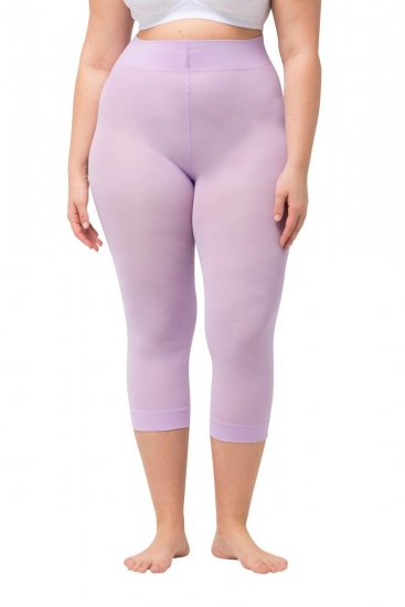 Ulla Popken 815580 3/4-strømpeleggings med gnavbeskyttelse 80 den Gammelrosa - Strømpebukser & strømper - 