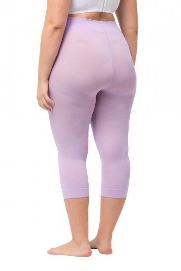 Ulla Popken 815580 3/4-strømpeleggings med gnavbeskyttelse 80 den Gammelrosa - Strømpebukser & strømper - 