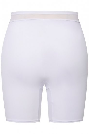 Ulla Popken 816440 Formende shorts med høj talje Hvid - Shapewear - 