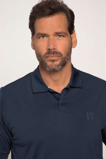 JP1880 Jay-Pi QuickDry Golf Polo Shirt Night Blue - Sportstøj & outdoor - Sportstøj i store størrelser til mænd