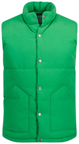 JP1880 818980 Quiltet vest i bomuldsblanding Lysegrøn - Jakker - Jakker i store størrelser, 2XL- 12XL