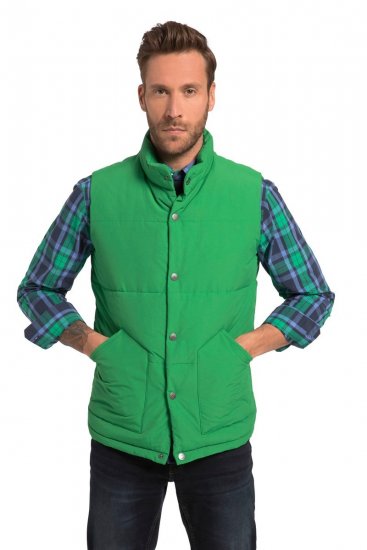 JP1880 818980 Quiltet vest i bomuldsblanding Lysegrøn - Jakker - Jakker i store størrelser, 2XL- 12XL