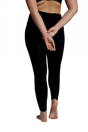 Ulla Popken 819652 Varme strømpeleggings Sort - Strømpebukser & strømper - 