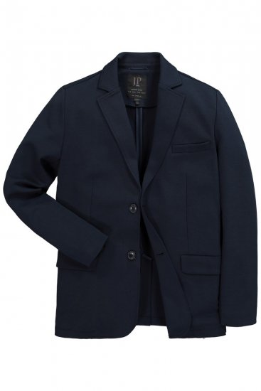 JP1880 New York Flexnamic Jerseyblazer med klaplommer Mørkeblå - Habitter og blazere - Habitter og jakkesæt i store størrelser