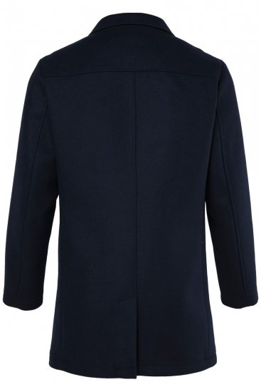 JP1880 821066 Quiltet Uldfrakke Mørkeblå - Jakker - Jakker i store størrelser, 2XL- 12XL