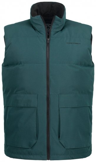 STHUGE 821232 Quiltet vest med lynlås Olivengrøn - Jakker - Jakker i store størrelser, 2XL- 12XL