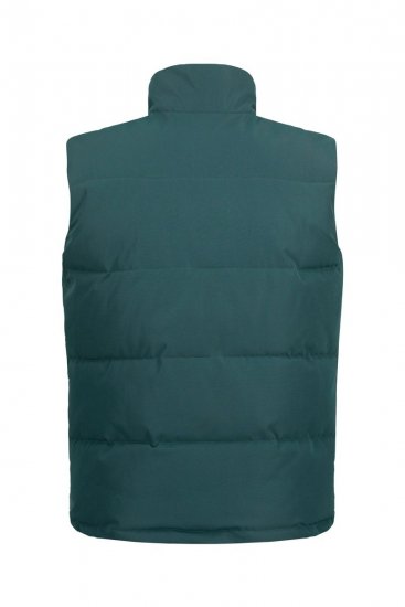 STHUGE 821232 Quiltet vest med lynlås Olivengrøn - Jakker - Jakker i store størrelser, 2XL- 12XL