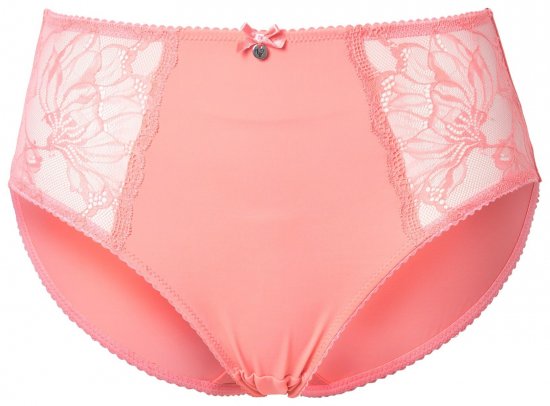 Ulla Popken 822864 Trusser med blonde Lyserosa - Trusser - 
