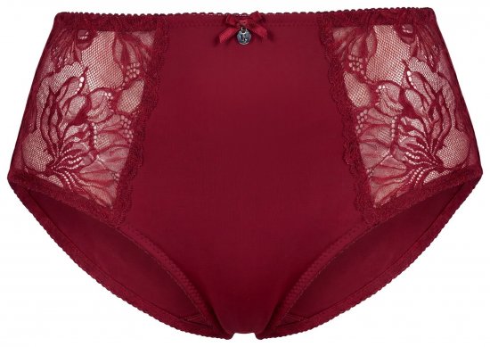 Ulla Popken 822864 Trusser med blonde Lilla - Trusser - 