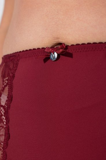 Ulla Popken 822864 Trusser med blonde Lilla - Trusser - 