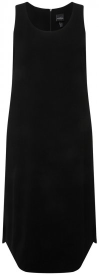 Ulla Popken 823276 Ærmeløs kjole Sort - Maxikjoler - Maxikjoler i plus size