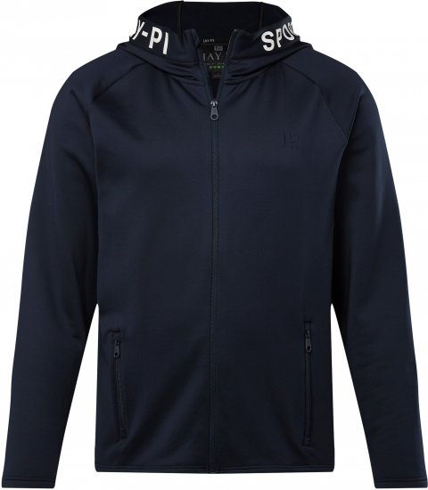 JP1880 Jay-Pi Flexnamic Tennis Training Softshell Jacket Dark Marine - Sportstøj & outdoor - Sportstøj i store størrelser til mænd