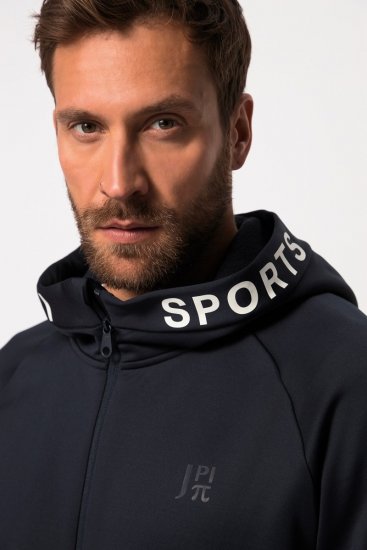 JP1880 Jay-Pi Flexnamic Tennis Training Softshell Jacket Dark Marine - Sportstøj & outdoor - Sportstøj i store størrelser til mænd