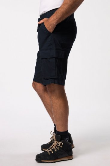 JP1880 Jay-Pi Flexnamic Bermuda Cargo Shorts Navy Blue - Sportstøj & outdoor - Sportstøj i store størrelser til mænd