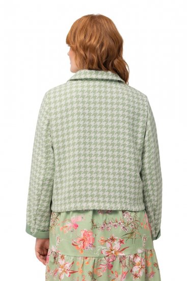 Ulla Popken 823536 Jakke Hvid - Jakker - Dame jakker i store størrelser