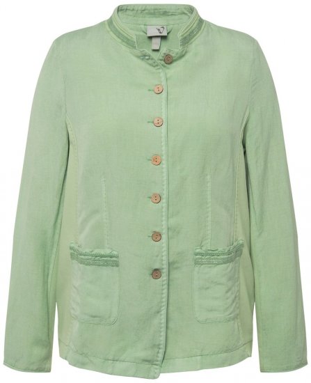 Ulla Popken 823539 Jakke Olivengrøn - Jakker - Dame jakker i store størrelser